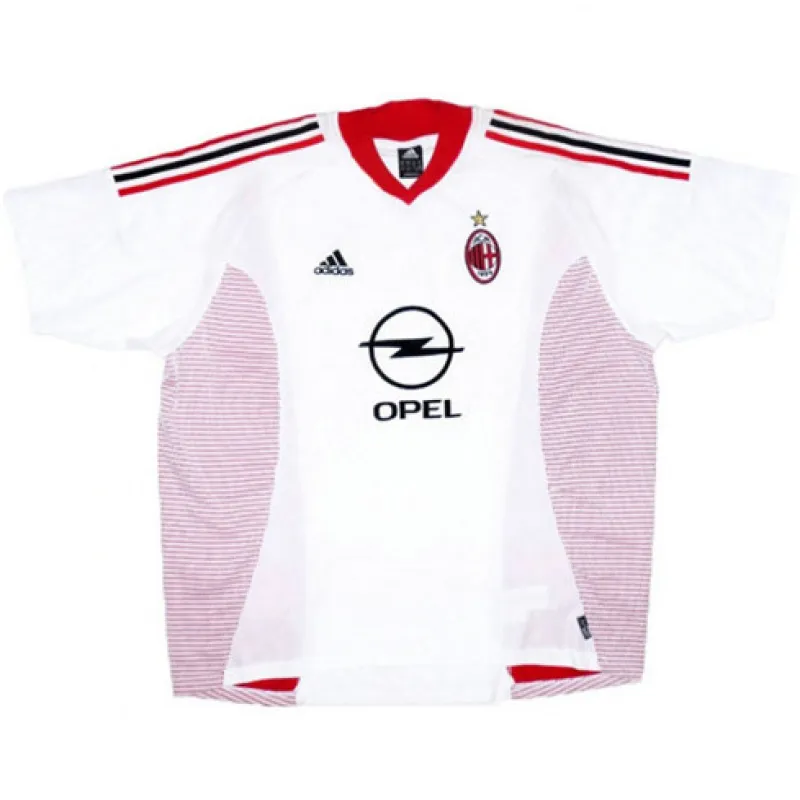 AC Milan 2002/03 Away Retro Jersey - White