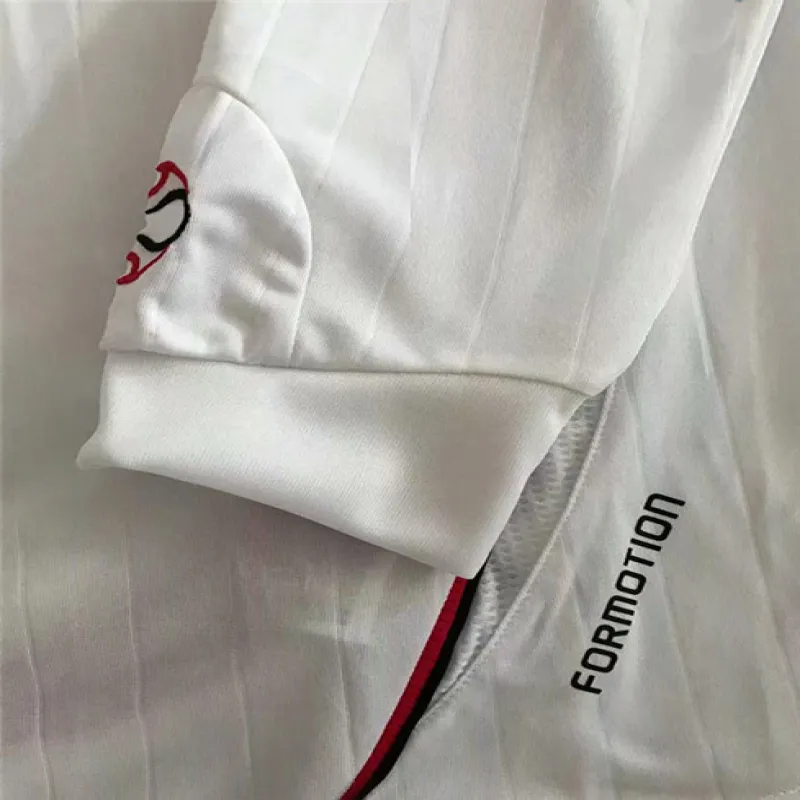 AC Milan 2006/07 Away Long - Sleeve Retro Jersey - White
