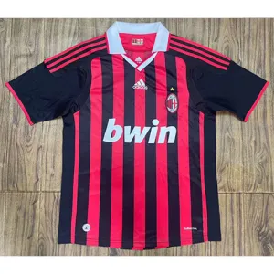 Maglia retro di casa dell'AC Milan 2009/10 - Volo - Rossa
