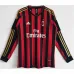 AC Milan 2013/14 Heim - Retro - Trikot mit langen Ärmeln - Rot