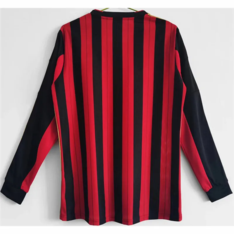AC Milan 2013/14 Heim - Retro - Trikot mit langen Ärmeln - Rot