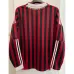 Maglia retro di casa a maniche lunghe dell'AC Milan 2011/12 - Rossa