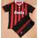 Camiseta retro de local para niños del AC Milan 2009/10 - Roja