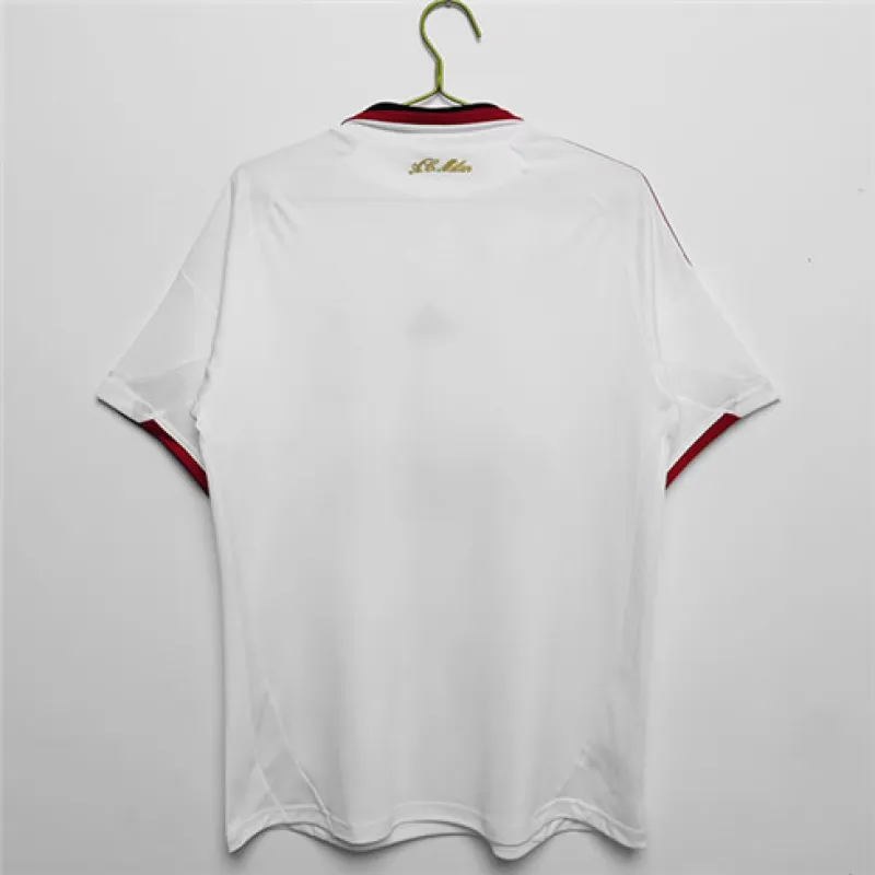 AC Milan 2009/10 Away Retro Jersey - White
