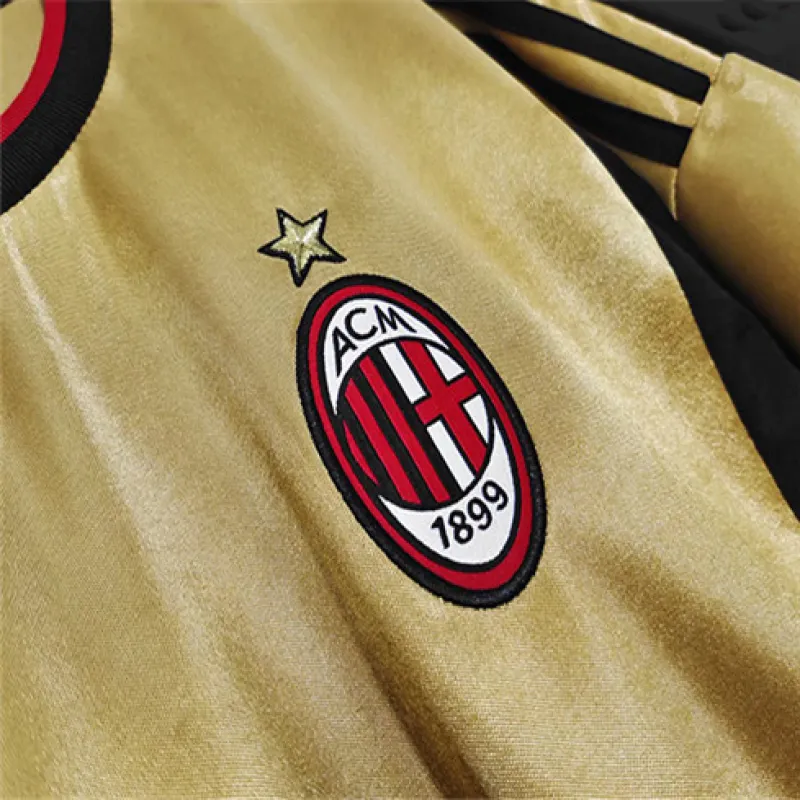 Maglia retro terza dell'AC Milan 2013/14 - Gialla