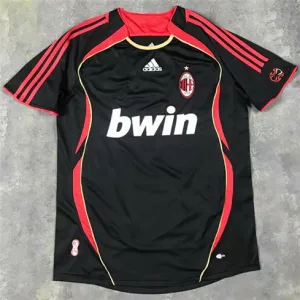 Maglia retro terza dell'AC Milan 2006 - Nera