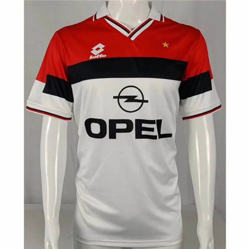 AC Milan 1994/95 Away Retro Jersey - White
