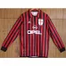 AC Milan 1999/20 Centennial Memorial Retro Long - Sleeve Jersey - Red