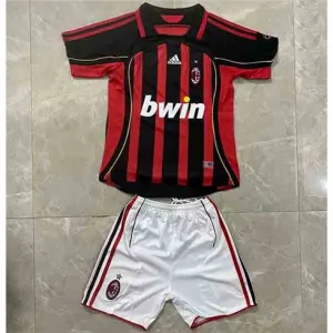Camiseta retro para niños del AC Milan 2006/07 - Roja