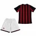 AC Milan 2013/14 Children's Home Retro Jersey - Red