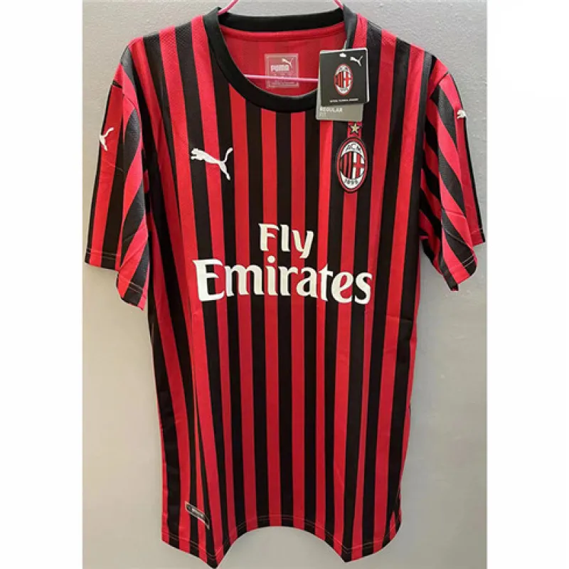 Maglia retro di casa dell'AC Milan 2019/20 - Rossa