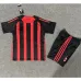Camiseta retro de casa para niños del AC Milan 2008/09 - Roja