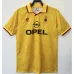 Troisième maillot rétro de l'AC Milan 1995/96 - Jaune
