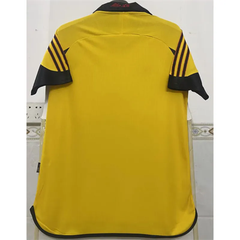 AC Milan 1999/00 Away Retro Jersey - Yellow