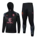 AC Milan 2024/25 Hooded Sportswear - Black