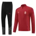 AC Milan 2024/25 Flocked Sports Jacket - Red