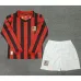 AC Milan 2024/25 children's home long - sleeved jersey - red
