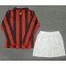 AC Milan 2024/25 children's home long - sleeved jersey - red
