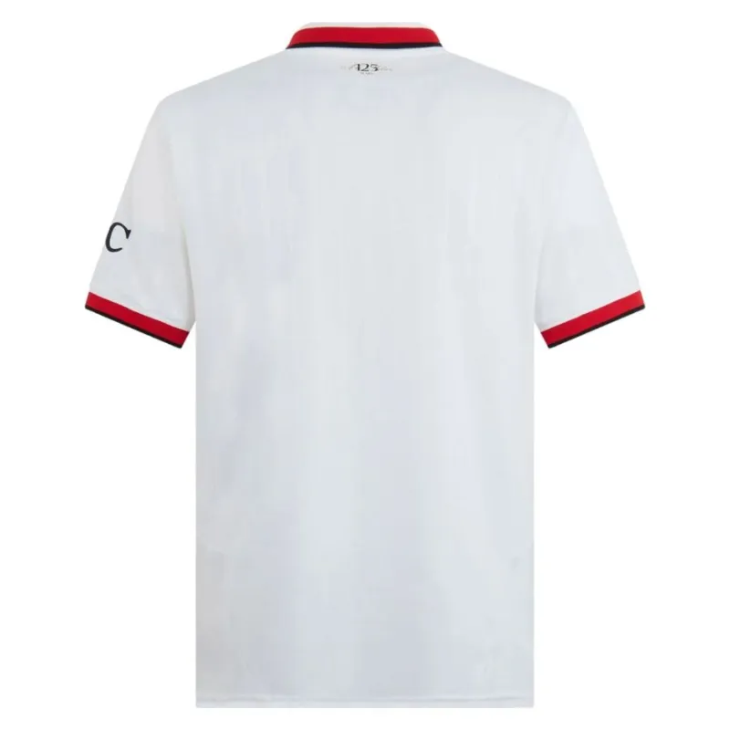 AC Milan 2024/25 Traje de camiseta infantil de fuera - Blanco