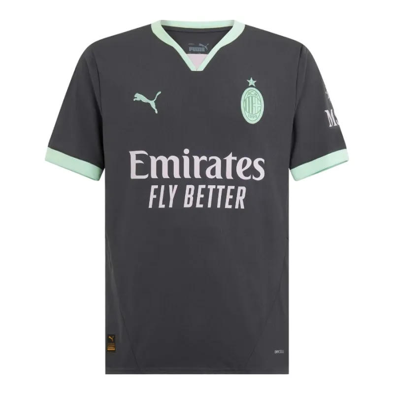 AC Milan 2024/25 Kit maglia per bambini 3° - Grigio carbone