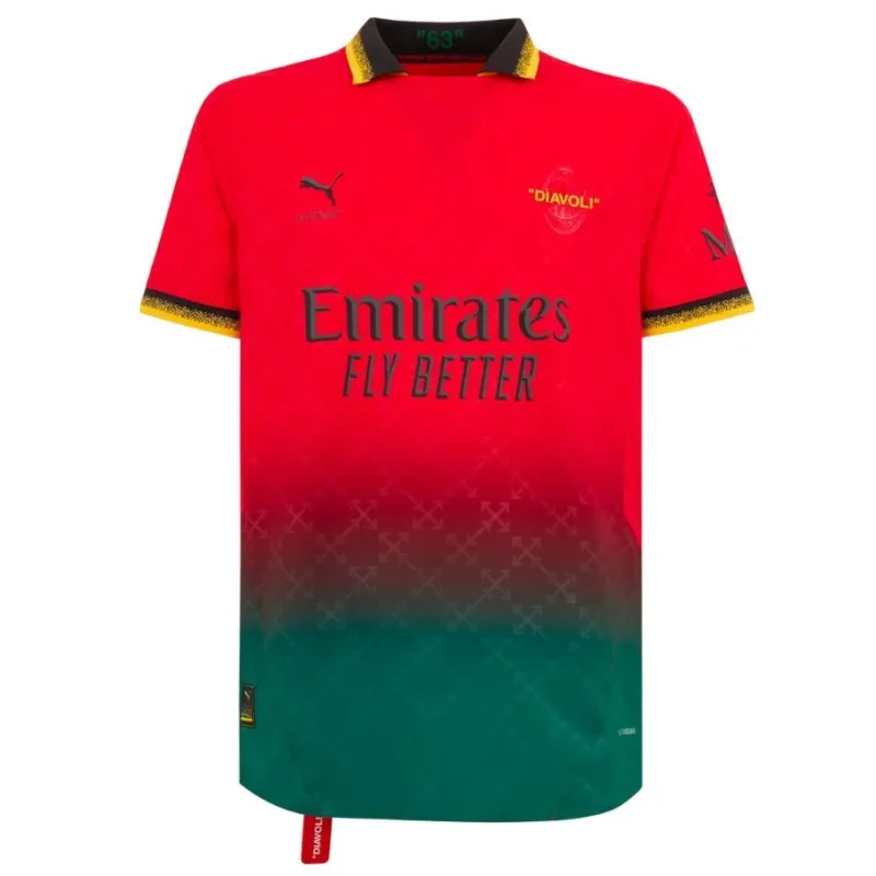 AC Milan 2024/25 Kit maglia per bambini 4ª - Rossa
