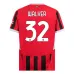 Walker's AC Milan 2024/25 Home Jersey - Red
