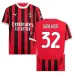 Walker's AC Milan 2024/25 Home Jersey - Red