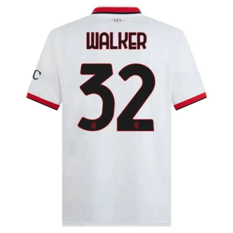Walker's AC Milan 2024/25 Away Jersey - White