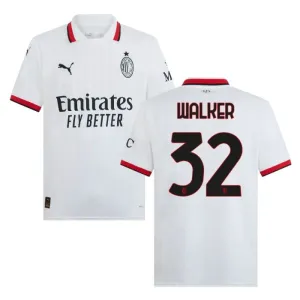 La maglia d'esterno AC Milan 2024/25 di Walker - Bianca