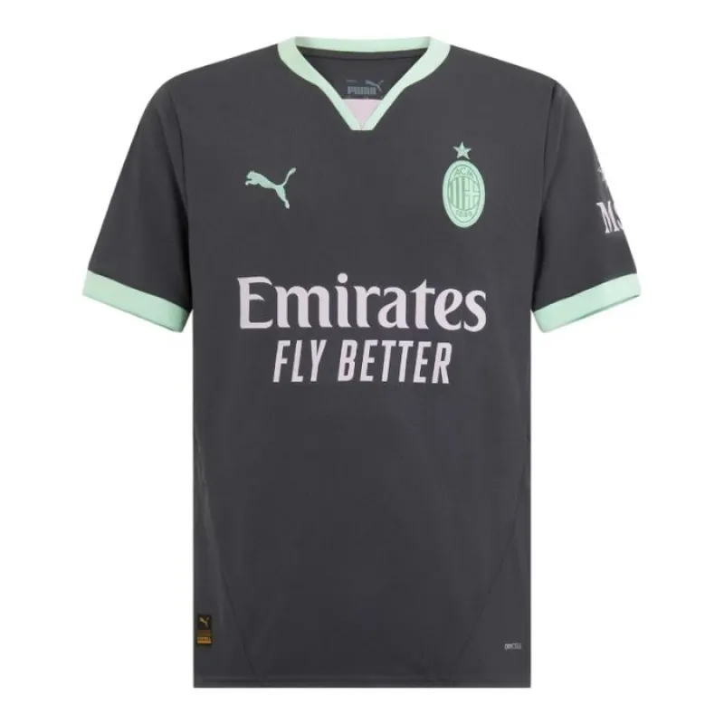 Theo's AC Milan 2024/25 Third Jersey - Charcoal Grey