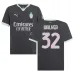 La terza maglia d'AC Milan 2024/25 di Walker - Grigio carbone