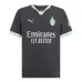 Morata's AC Milan 2024/25 Third Kids' Jersey Set - Charcoal Gray