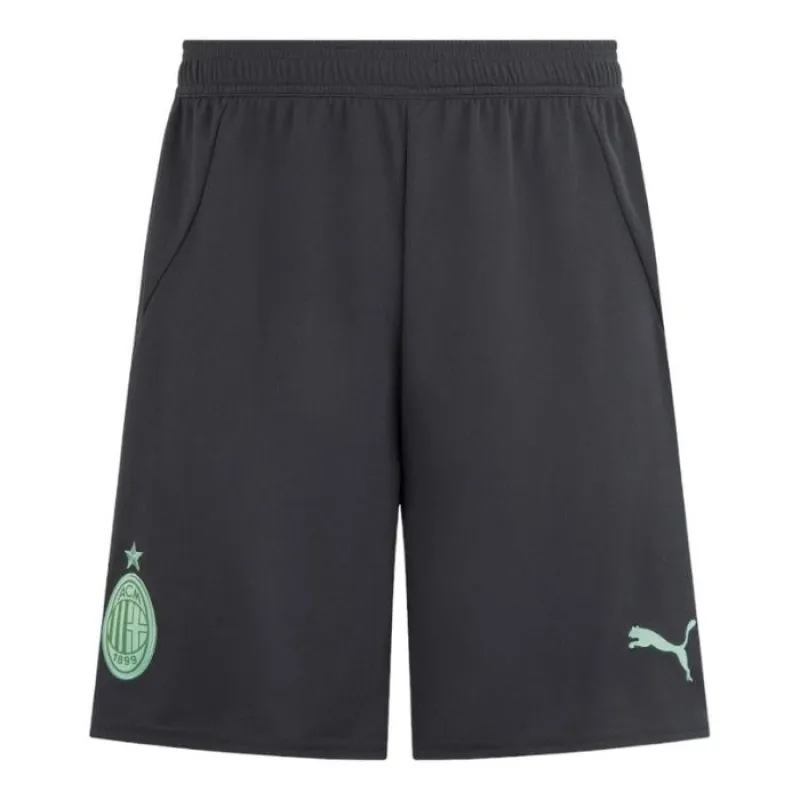 Le troisième ensemble de maillot pour enfants de l'AC Milan 2024/25 de Theo - Gris charbon