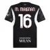 Le maillot de gardien du domicile de l'AC Milan 2024/25 de M. Maignan - Noir