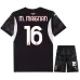 M. Maignan's AC Milan 2024/25 Home Goalkeeper Children's Jersey - Black