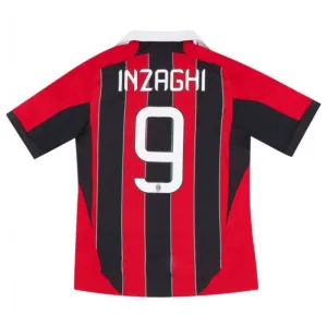 Maillot domicile retro de Filippo Inzaghi AC Milan 2012/13 - Rouge