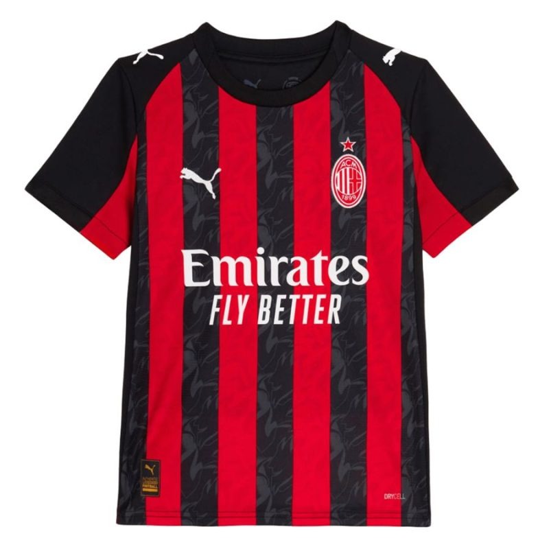 Camiseta infantil AC Milan 2025/26 local - Rojo