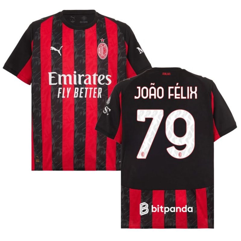 AC Milan JOAO·FELIX 2025/26 Home Jersey - Red