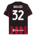 AC Milan WALKER Kit infantil 2025/26 Camiseta local - Rojo