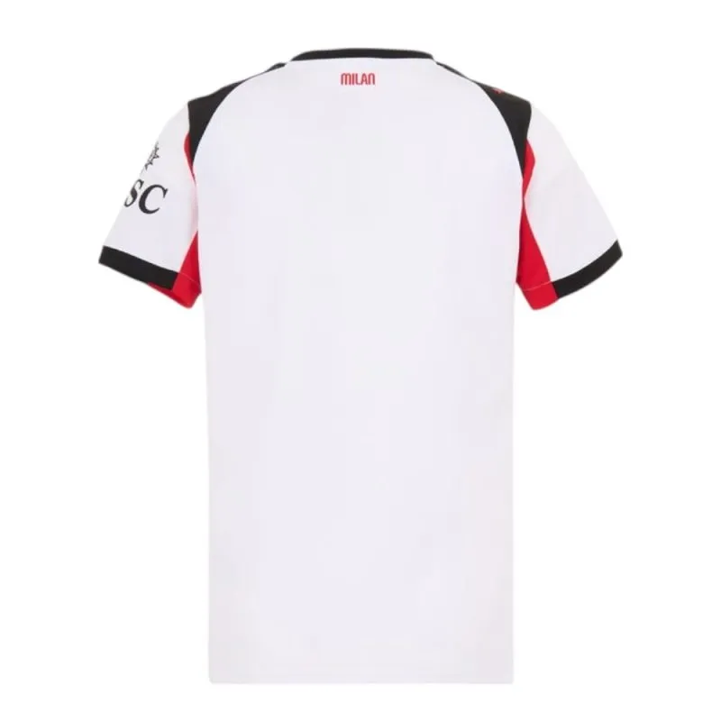 Camiseta fuera de casa femenina del AC Milan 2025/26 - Blanco