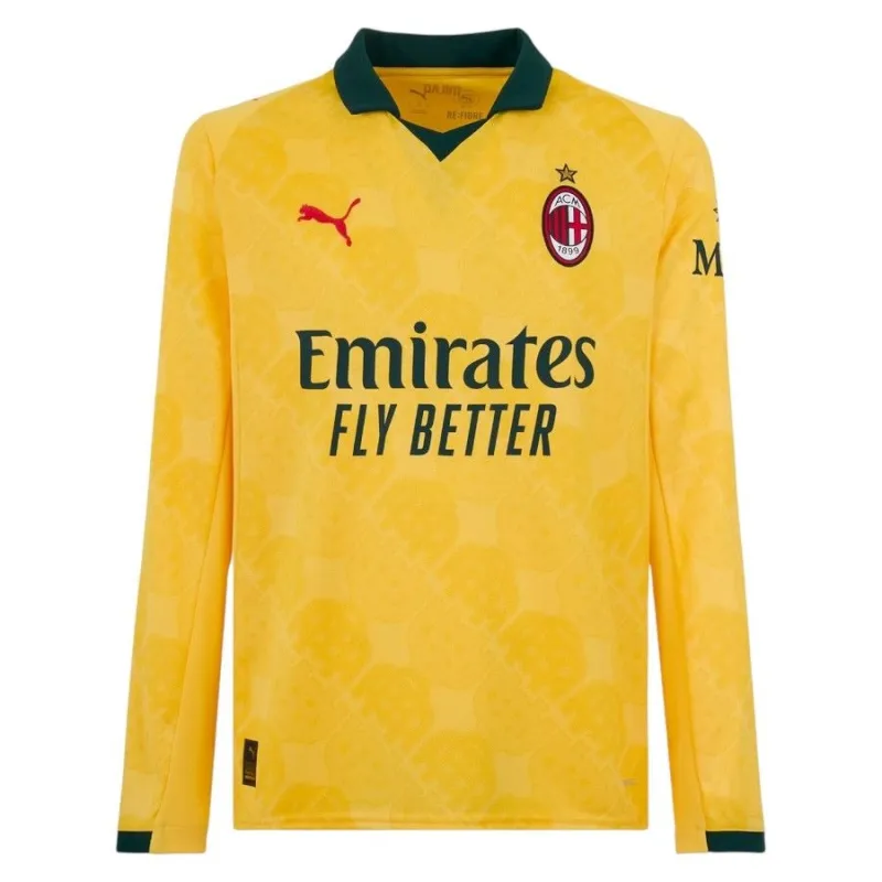 Terza maglia a maniche lunghe AC Milan 2025/26