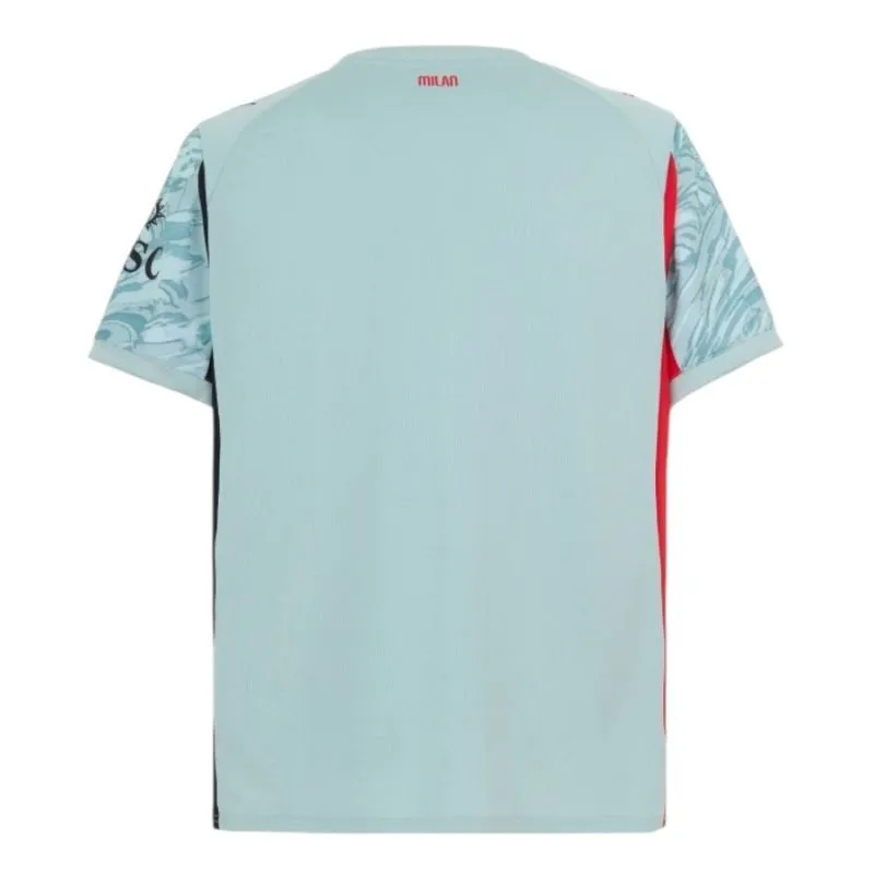 AC Milan 2025/26 Camiseta de Portero local Niño + Pantalones cortos - Azul