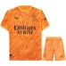 AC Milan 2025/26 Away Kids' Goalkeeper Jersey + Shorts - Orange