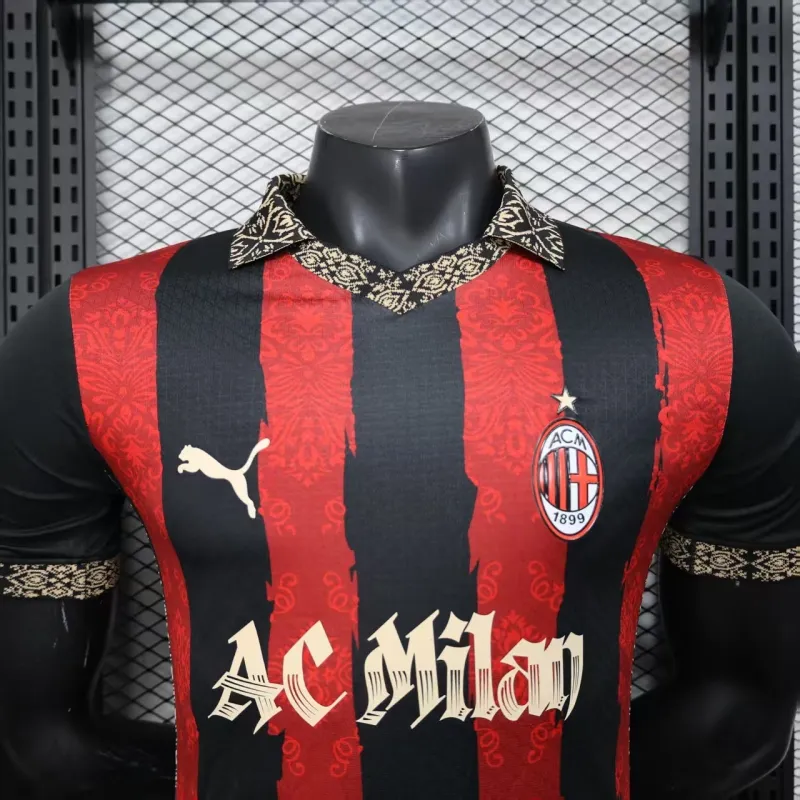AC Milan Camiseta de Jugador Edición Especial 2025/26 - Rojo/Negro