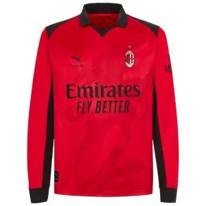 AC Milan SLAM JAM 2026/27 Fourth Long Sleeve Jersey Red
