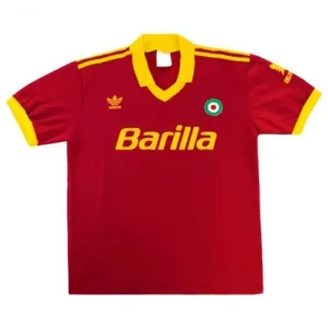 Maillot Domicile Rétro AS Roma 1991/92 - Rouge