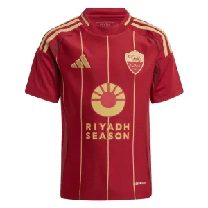 AS Roma 2024/25 Kinder - Heimtrikot - Burgunderrot