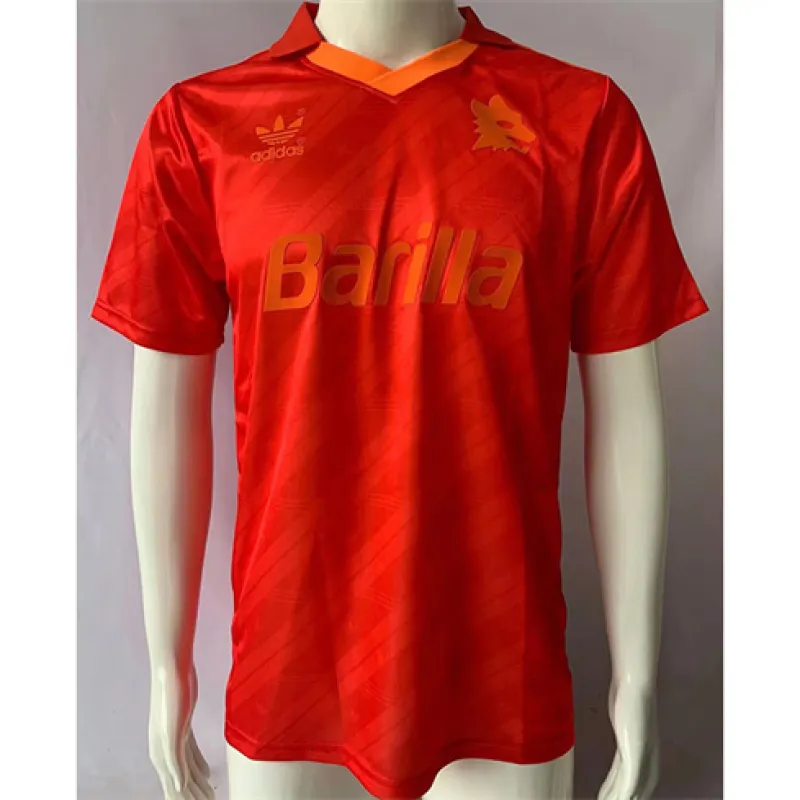 Terzo maglia retro di AS Roma 1992 - 94 - rossa