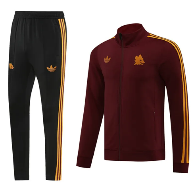 Chaqueta deportiva A de AS Roma 2024/25 - Roja