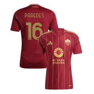 Paredes, camiseta de local de AS Roma 2024/25 - Burdeos